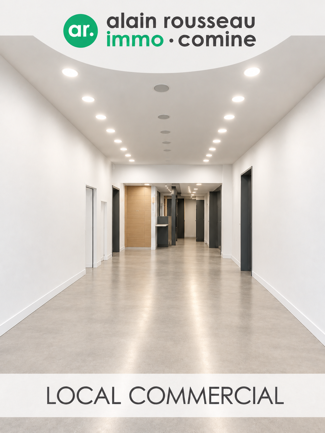 Local Commercial 88.6m² – Angers