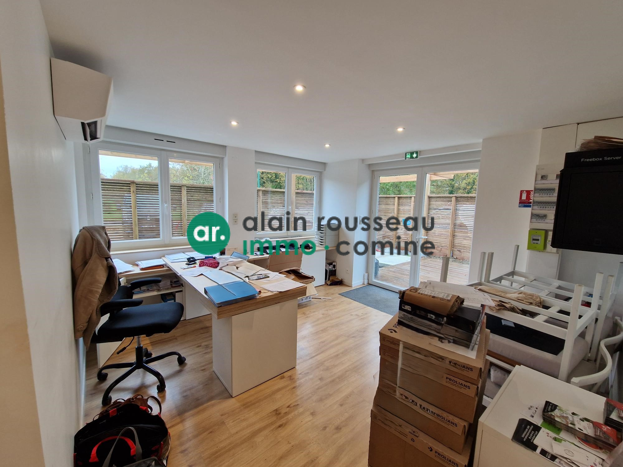 Bureaux 110m² – Le plessis grammoire