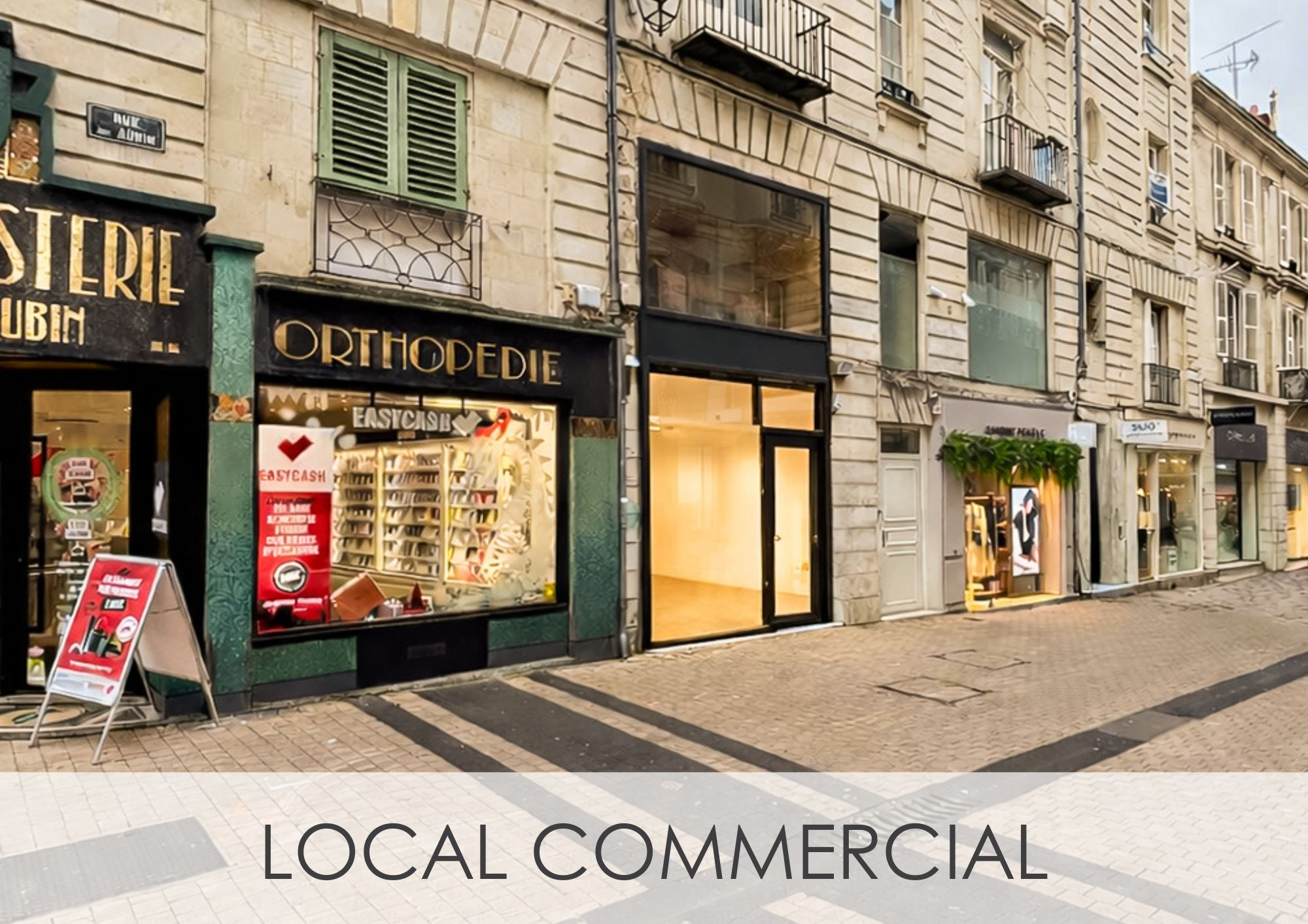 Local Commercial 25m² – Angers