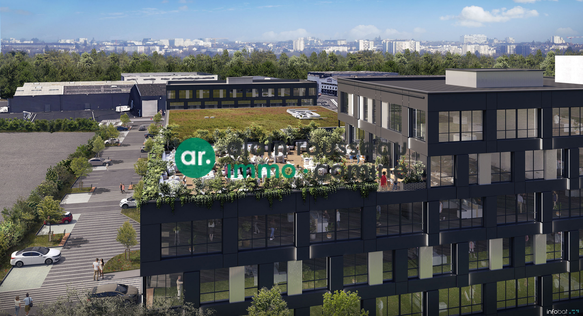 Bureaux 426.83m² – Angers