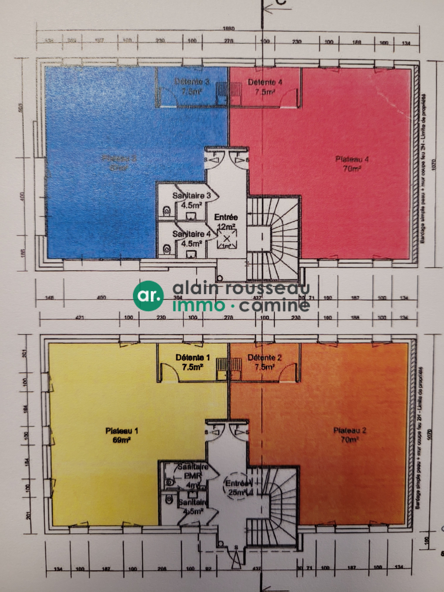 Bureaux 360m² – Nantes