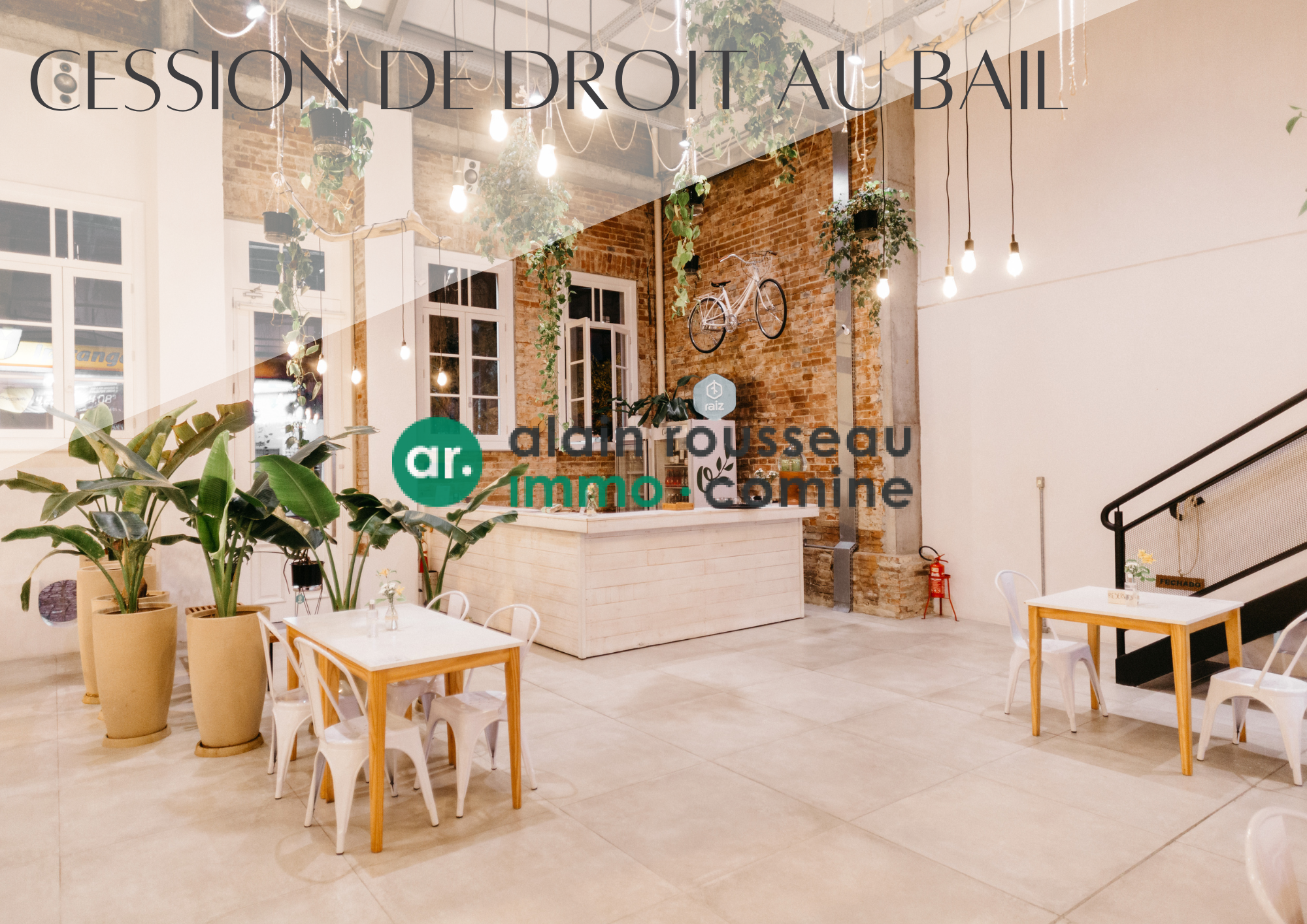 Cession De Droit Au Bail 32.15m² – Angers