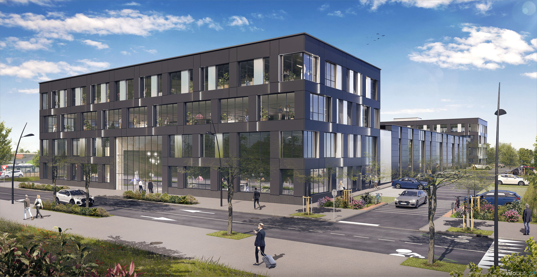 Bureaux 88.23m² – Angers