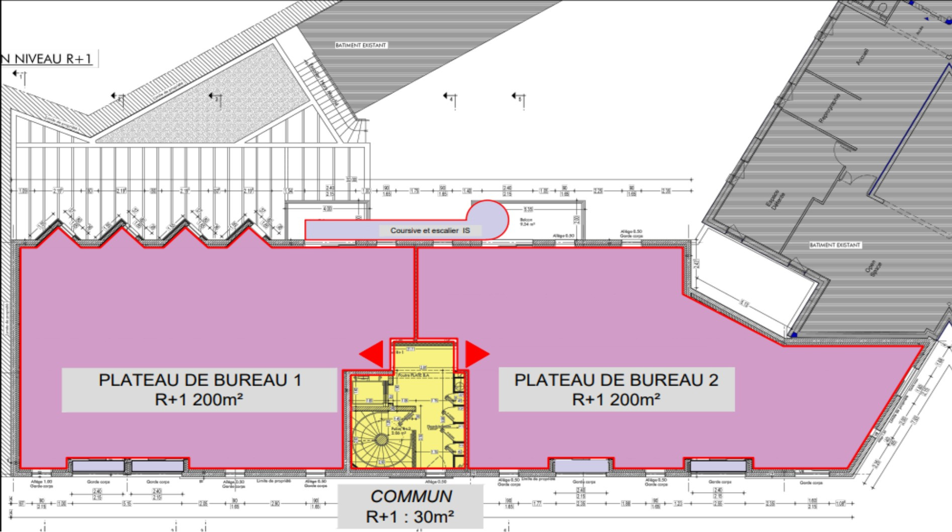 Bureaux 200m² – Cholet Bureaux 200m² – Cholet