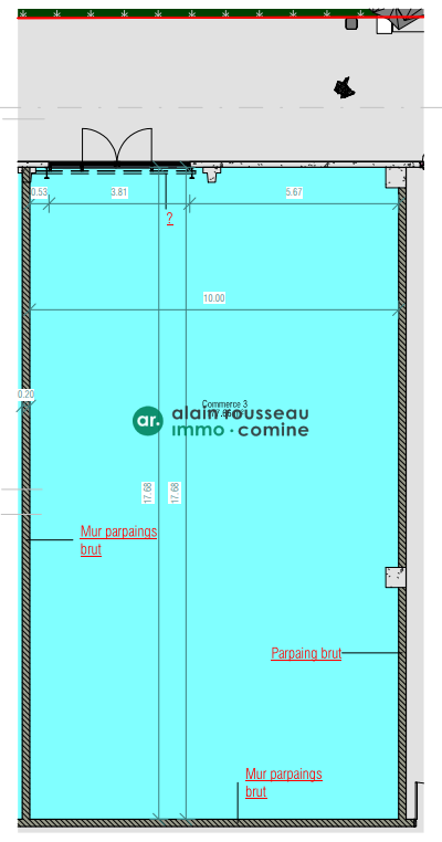 Local Commercial 177m² – Carquefou