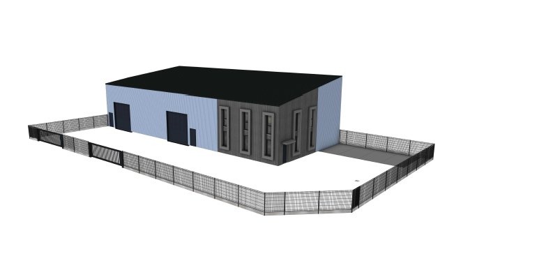 Local D&rsquo;activité 342m² – Le plessis grammoire
