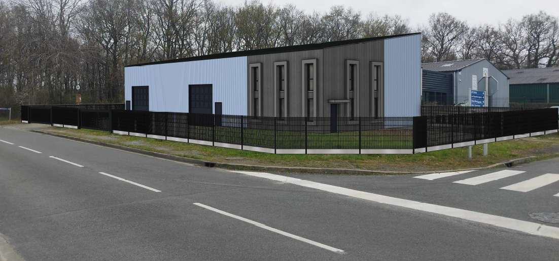Local D&rsquo;activité 342m² – Le plessis grammoire