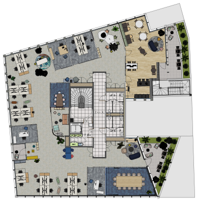 Bureaux 460m² – Angers