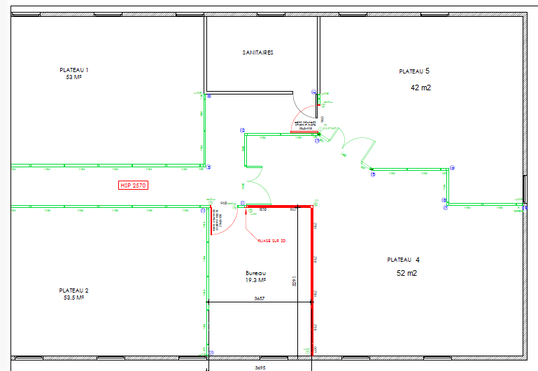 Bureaux 200m² – Bouchemaine