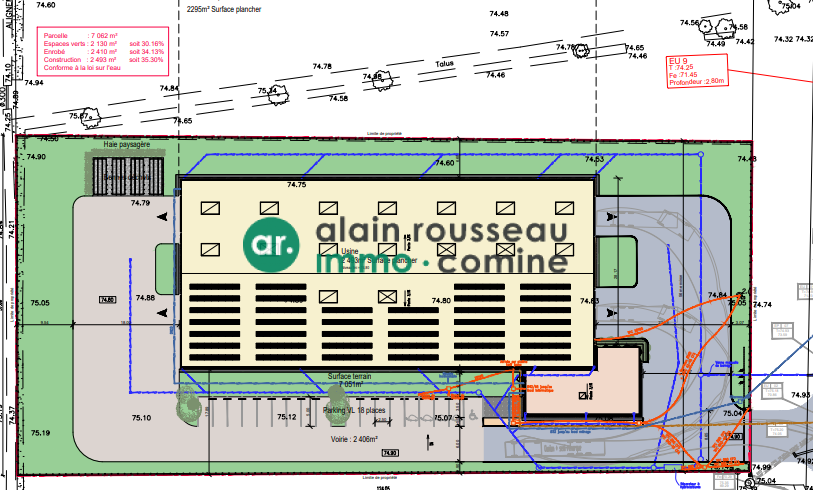 Local D’activité 2500m² – Saint Leger de Linieres