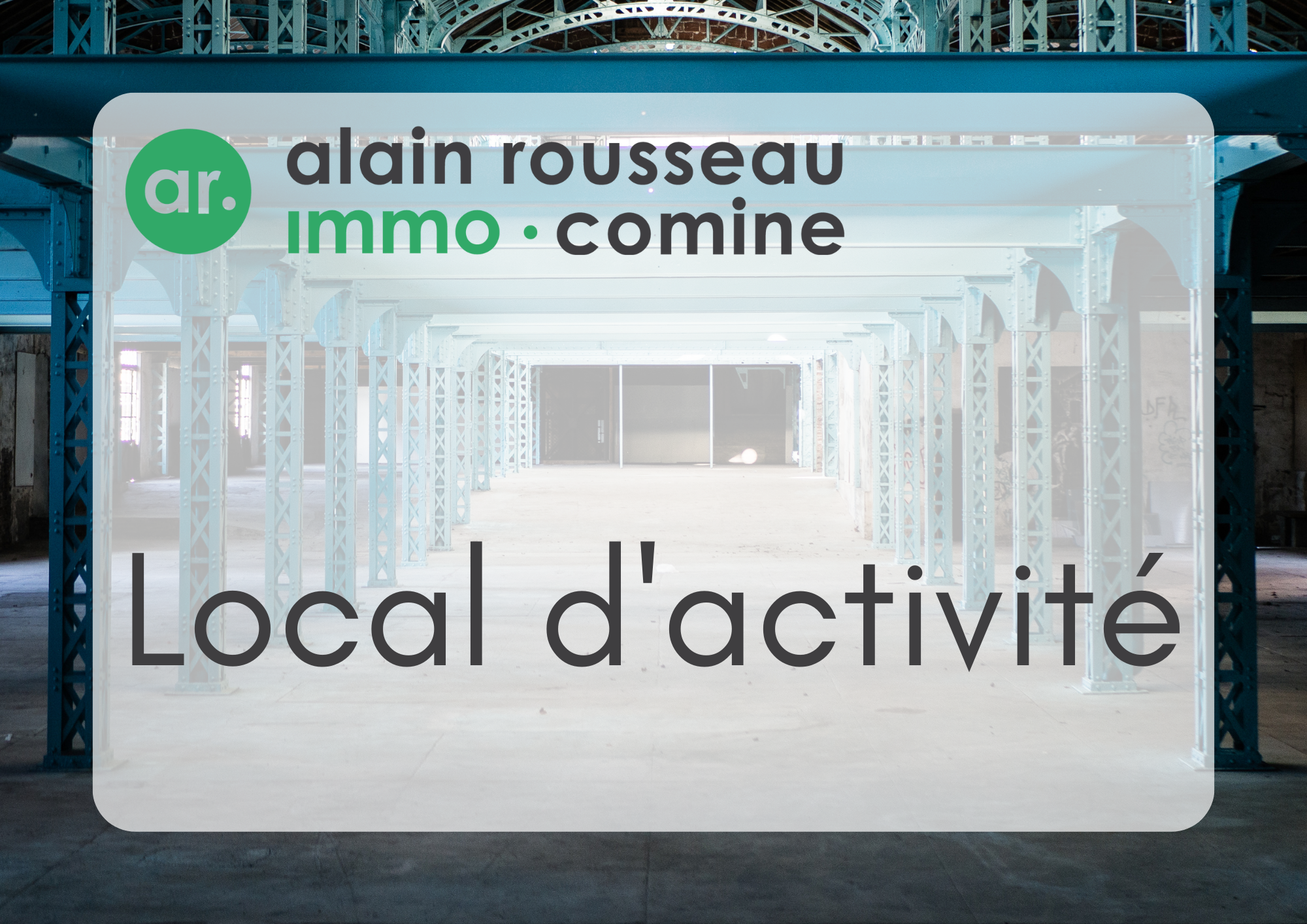 Local D&rsquo;activité 150m² – Saint Leger de Linieres