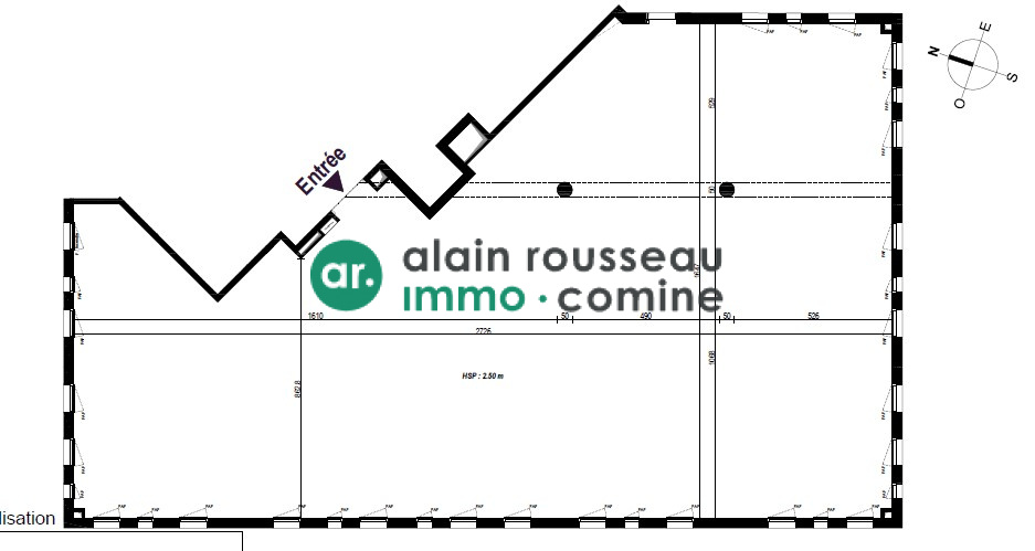 Bureaux 368m² – Trelaze