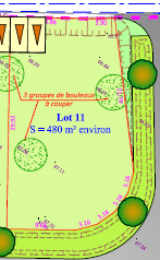 Terrain 484m² – 
BAUGE EN ANJOU