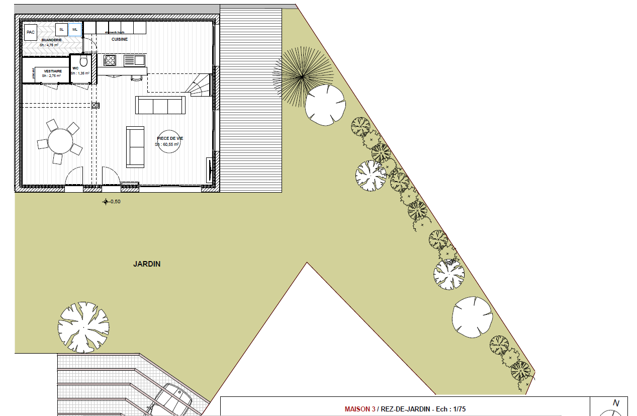 Maison 150.05m² –
LES PONTS DE CE Maison 150.05m² –
LES PONTS DE CE