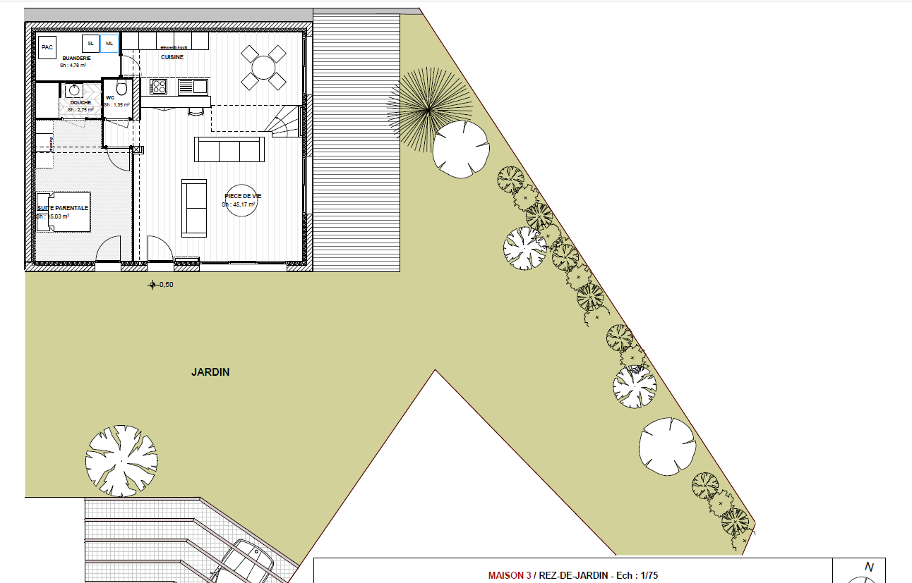 Maison 150.05m² –
LES PONTS DE CE Maison 150.05m² –
LES PONTS DE CE