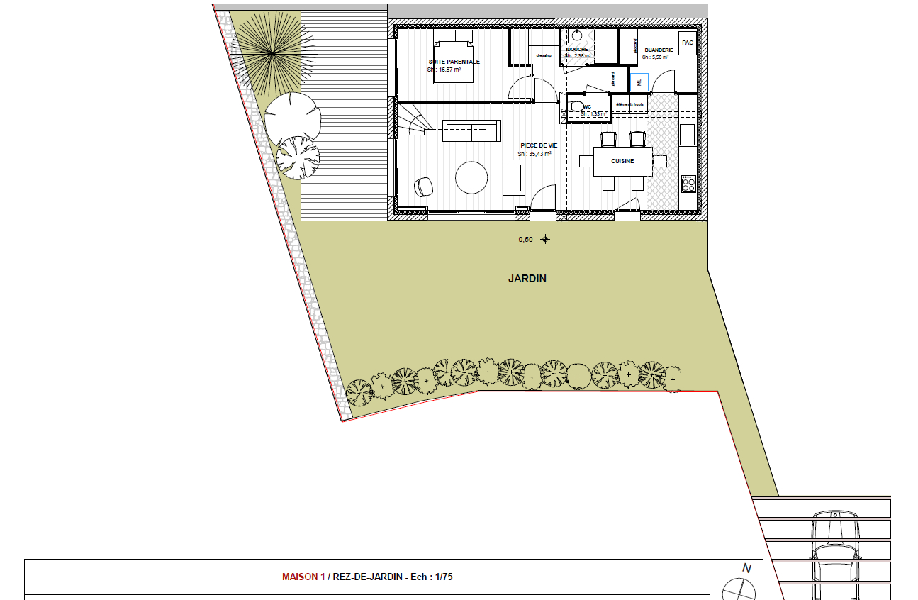Maison 129.34m² –
LES PONTS DE CE Maison 129.34m² –
LES PONTS DE CE