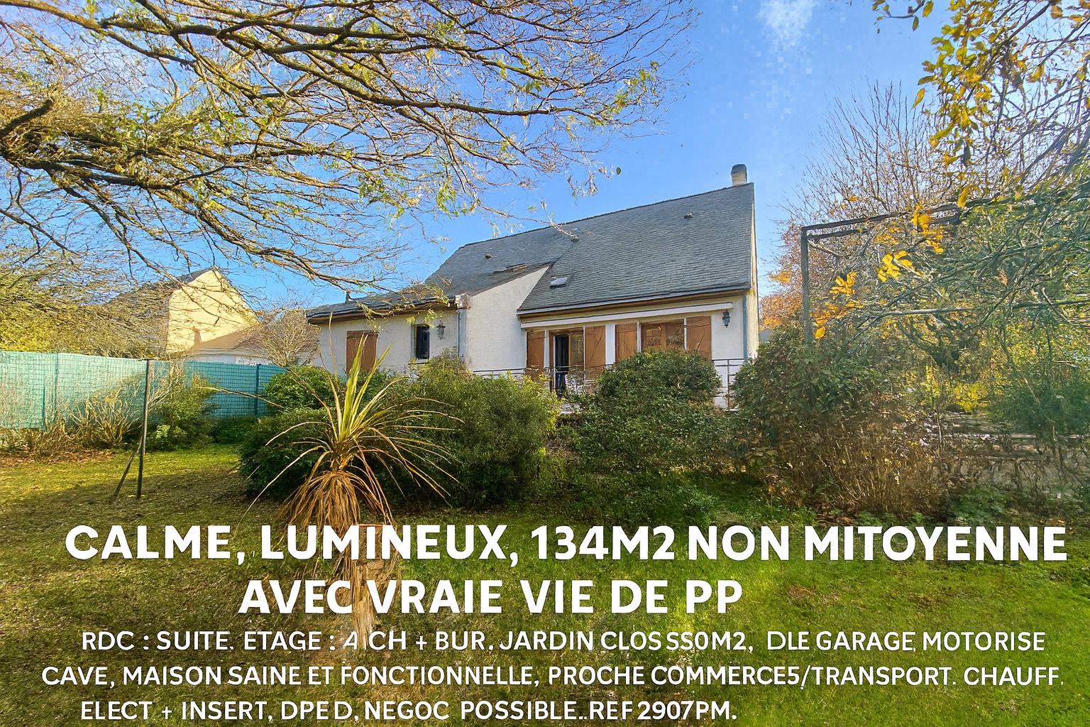 Maison 137.29m² –
MURS ERIGNE Maison 137.29m² –
MURS ERIGNE