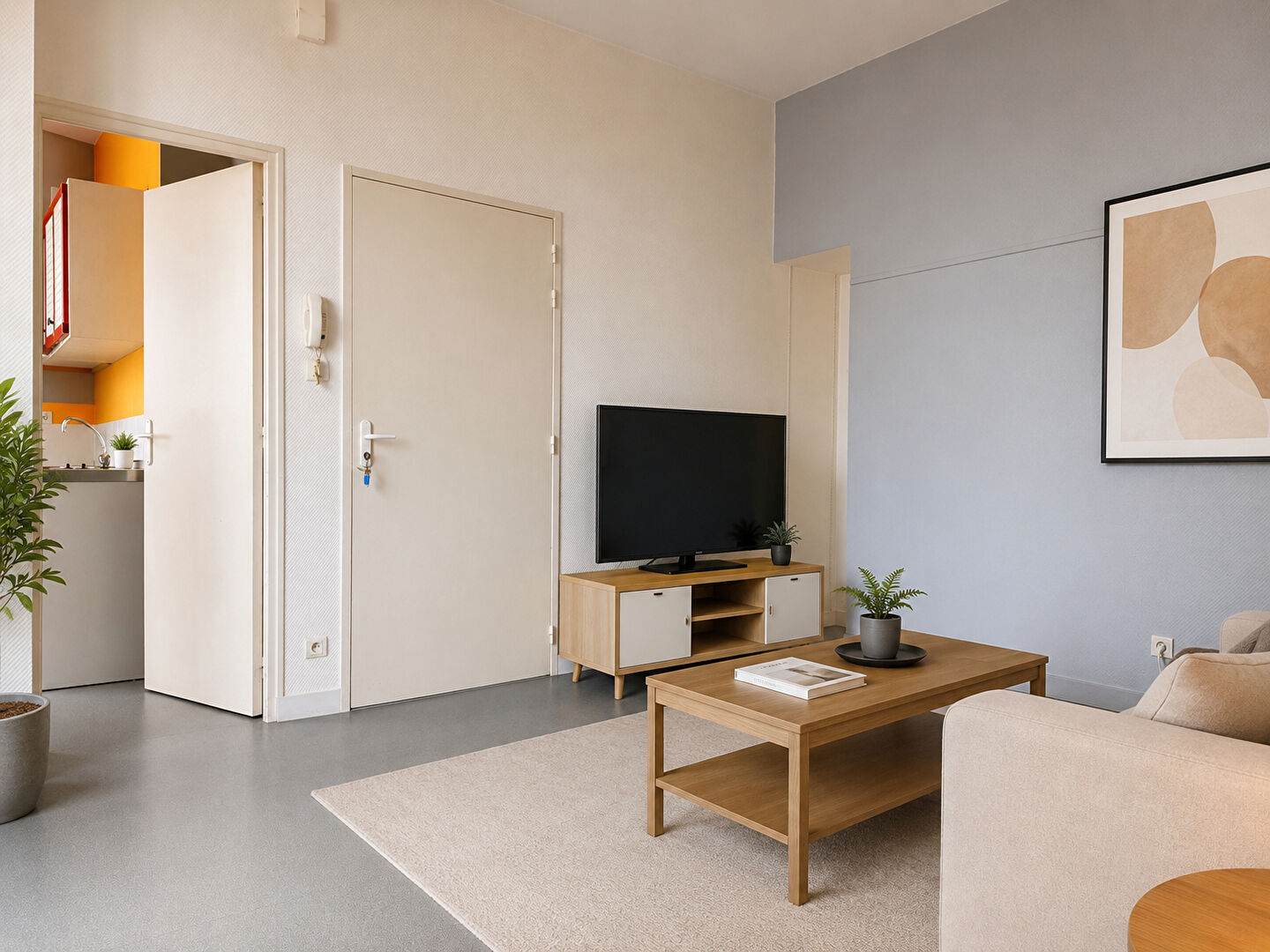 Appartement 33.7m² – 
ANGERS